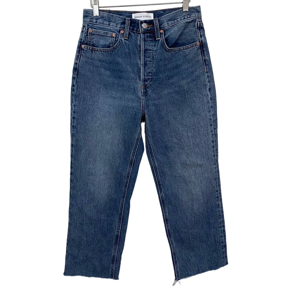 Aritzia Denim Forum The Joni High Rise Loose cropped Jeans Size  26 X 23 crop